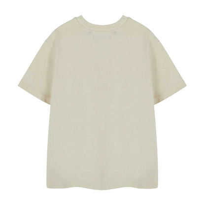 Beige - Back - Bluey Childrens-Kids Bingo Short-Sleeved T-Shirt