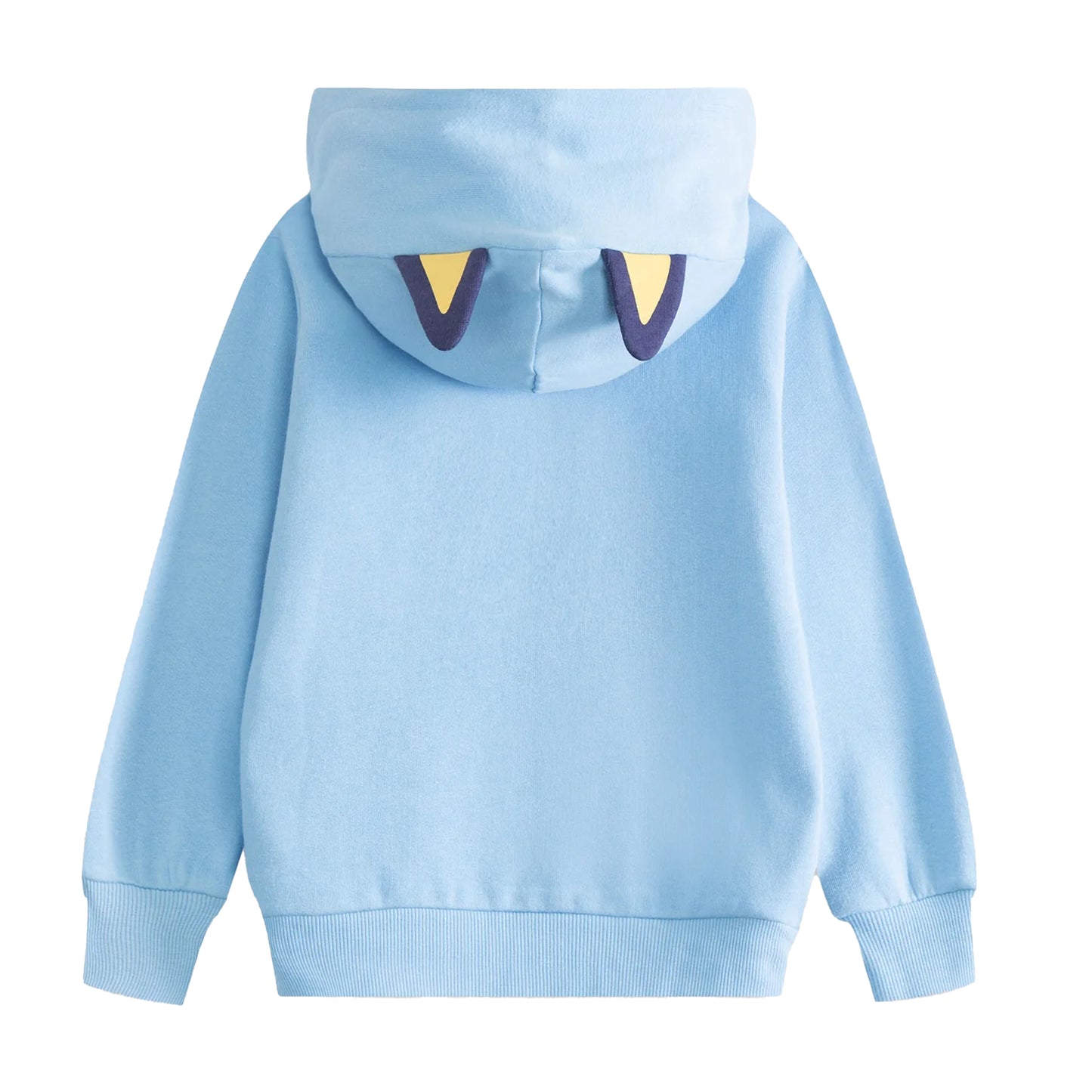 Blue - Back - Bluey Childrens-Kids Character Hoodie