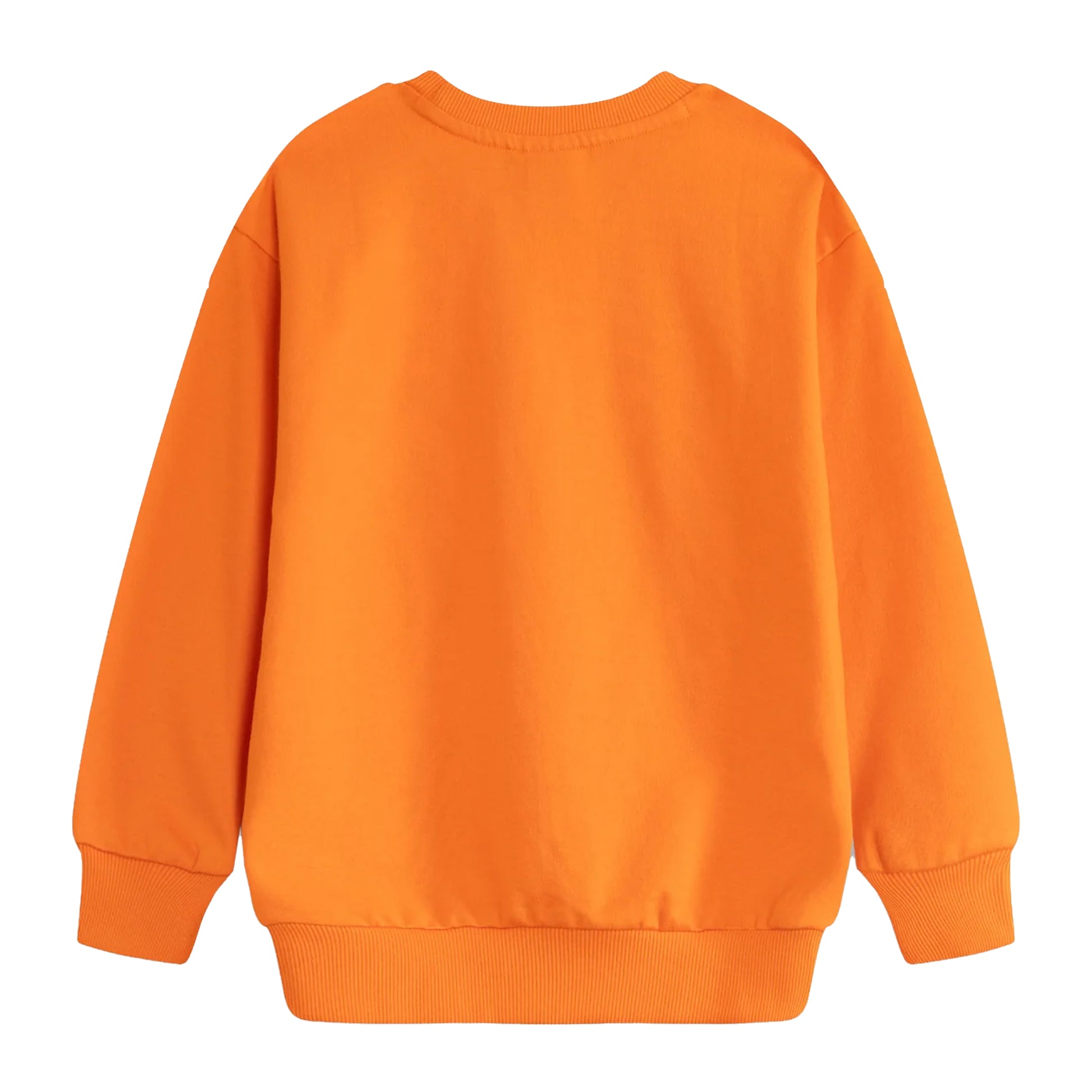 Orange - Back - Zog Childrens-Kids Character Cotton Sweatshirt