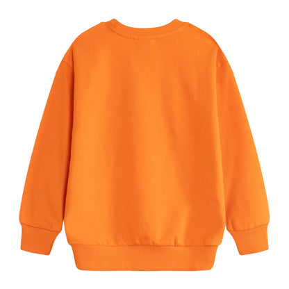 Orange - Back - Zog Childrens-Kids Character Cotton Sweatshirt