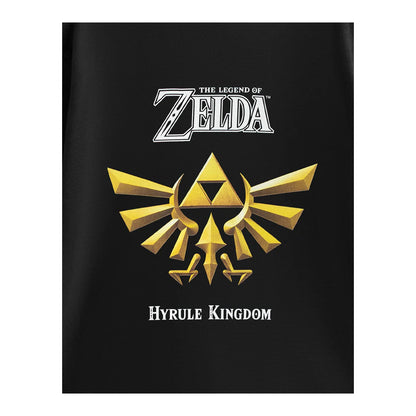 Black - Side - The Legend Of Zelda Mens Hyrule Kingdom T-Shirt