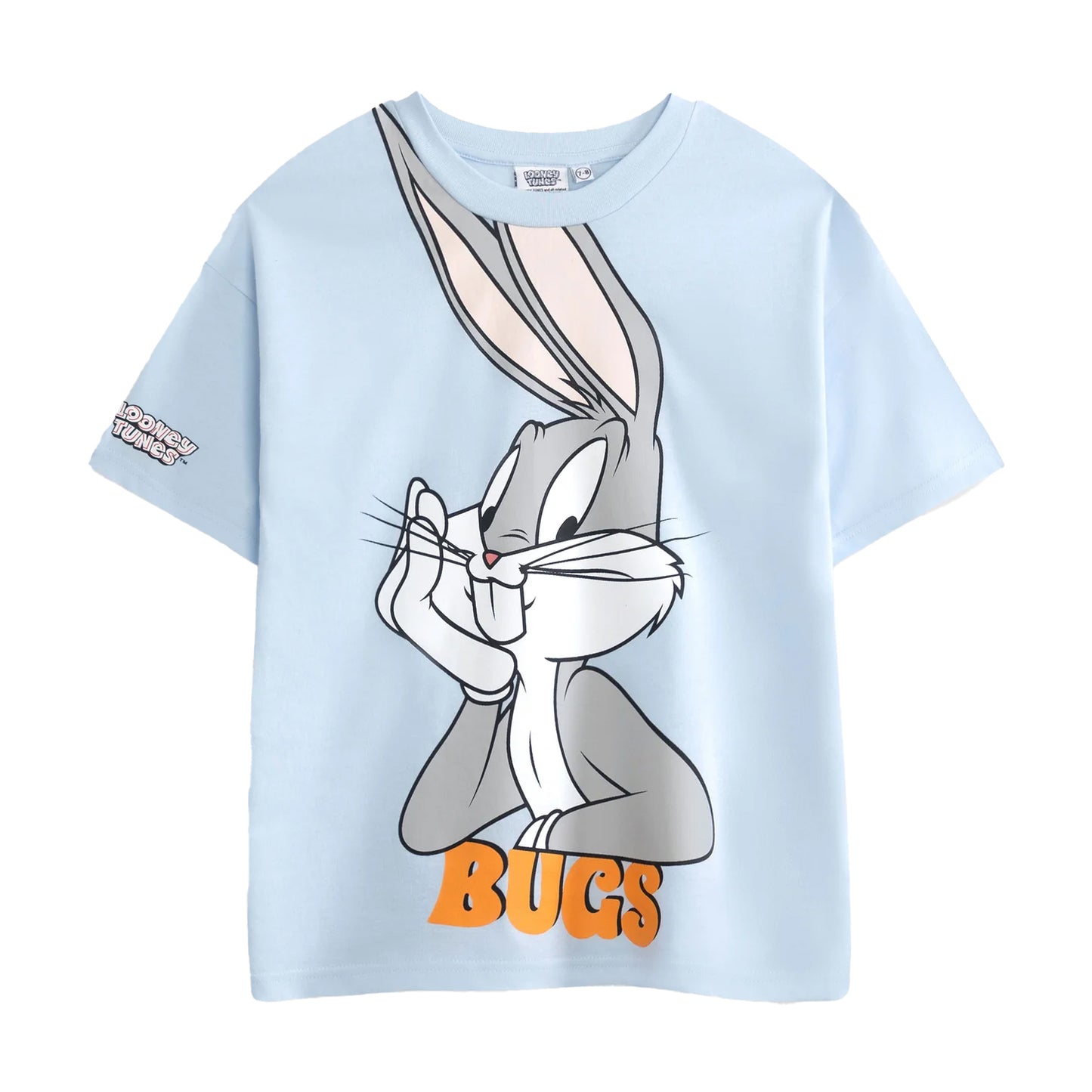 Blue - Front - Looney Tunes Boys Bugs Bunny T-Shirt
