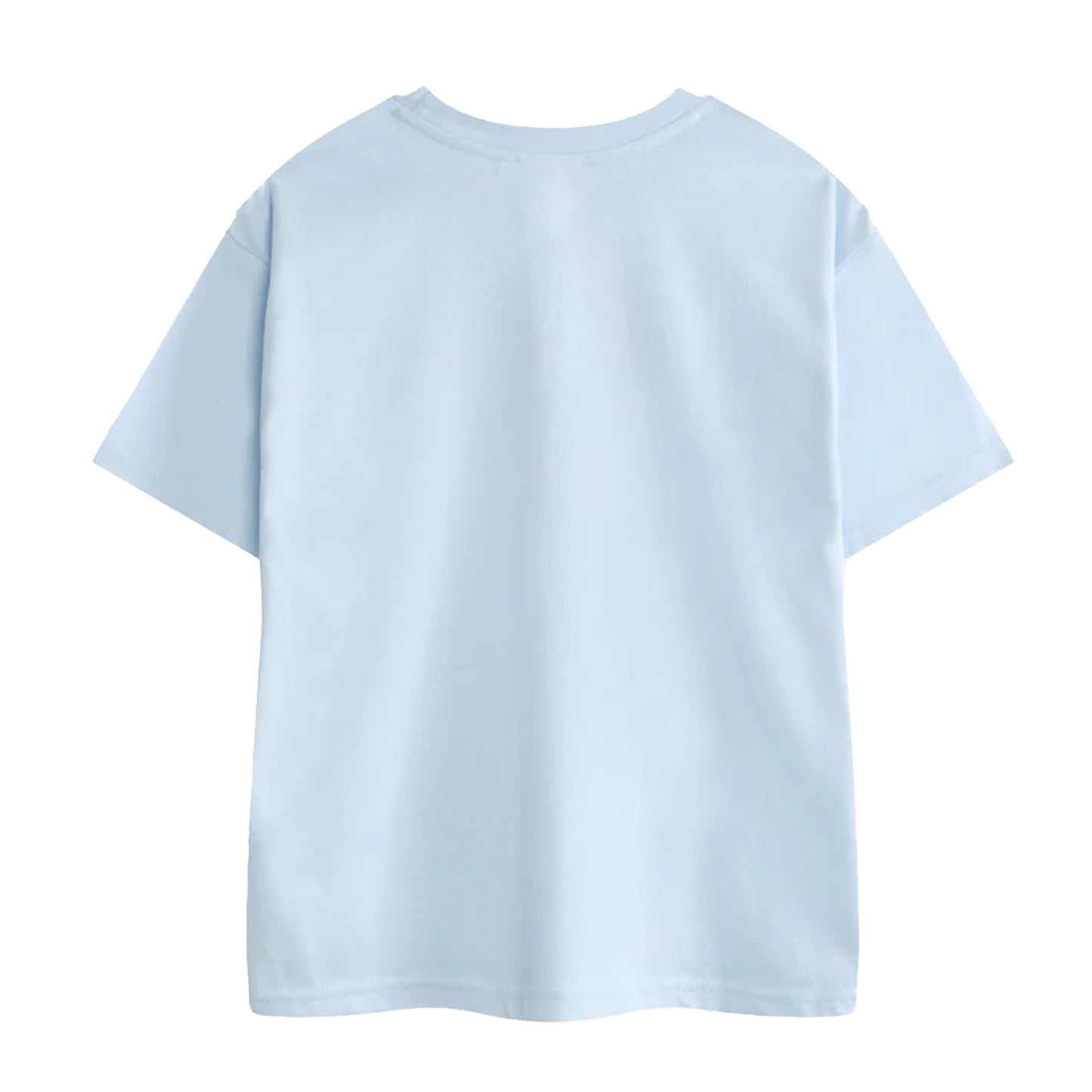 Blue - Back - Alice In Wonderland Girls Alice Short-Sleeved T-Shirt