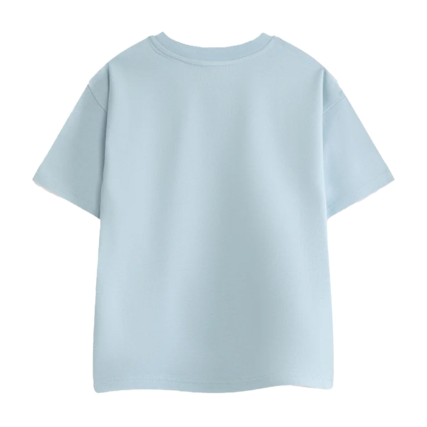 Blue - Back - Peter Rabbit Childrens-Kids Character Short-Sleeved T-Shirt