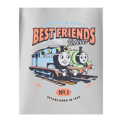 Grey - Side - Thomas And Friends Boys Best Friends Forever Short-Sleeved T-Shirt