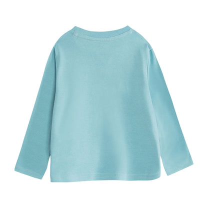 Blue - Back - The Highway Rat Childrens-Kids Character Long-Sleeved Long Pyjama Set