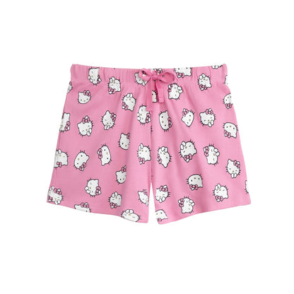 Pink - Lifestyle - Hello Kitty Womens-Ladies Character Pyjama Set