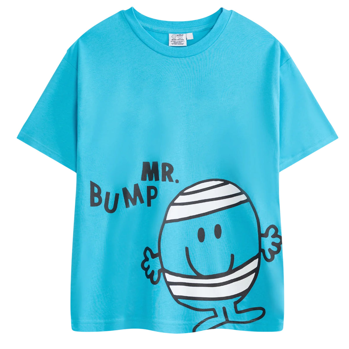 Multicoloured - Back - Mr Men & Little Miss Boys Characters Short-Sleeved T-Shirt (Pack Of 3)