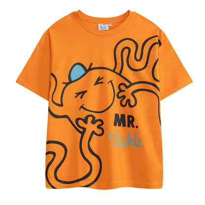 Multicoloured - Lifestyle - Mr Men & Little Miss Boys Characters Short-Sleeved T-Shirt (Pack Of 3)