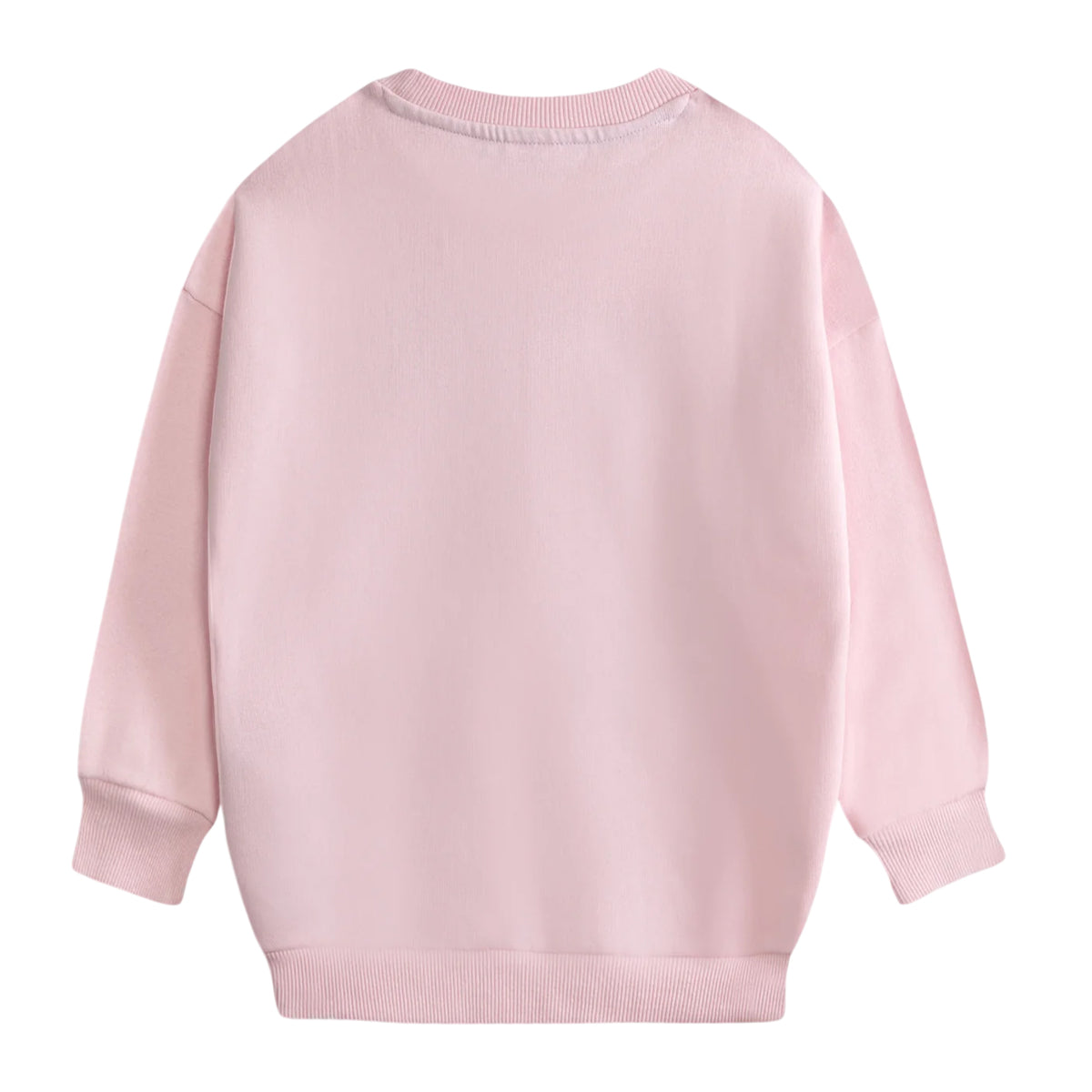 Pink-Cream - Back - Disney Girls Minnie Mouse & Daisy Sweatshirt & Jogging Bottoms Set