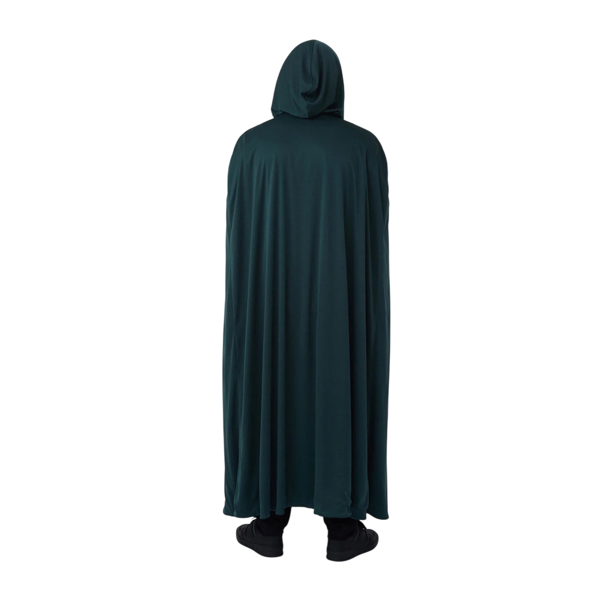 Green - Back - The Traitors Unisex Adult Hooded Cloak (Pack of 1)