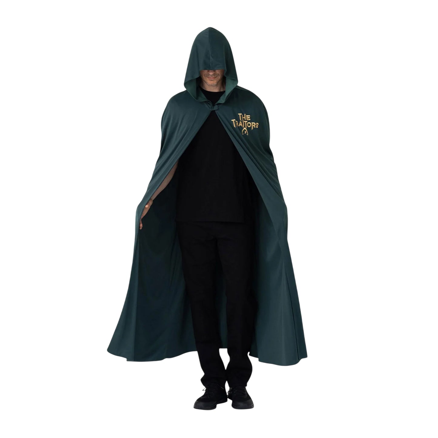 Green - Front - The Traitors Unisex Adult Hooded Cloak (Pack of 1)