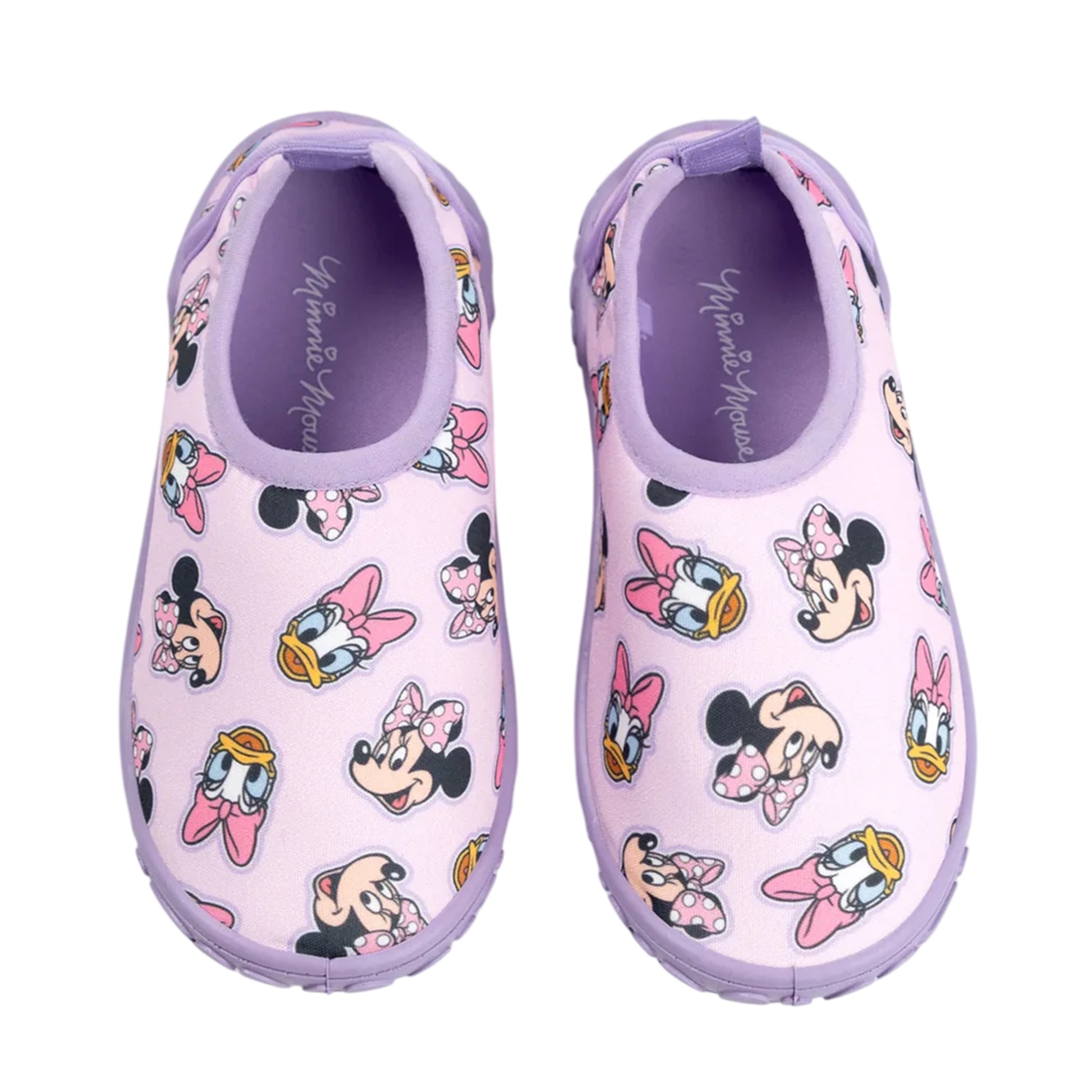 Purple - Side - Disney Girls Minnie Mouse & Daisy Water Shoes