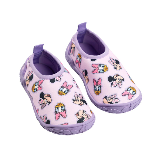 Purple - Front - Disney Girls Minnie Mouse & Daisy Water Shoes