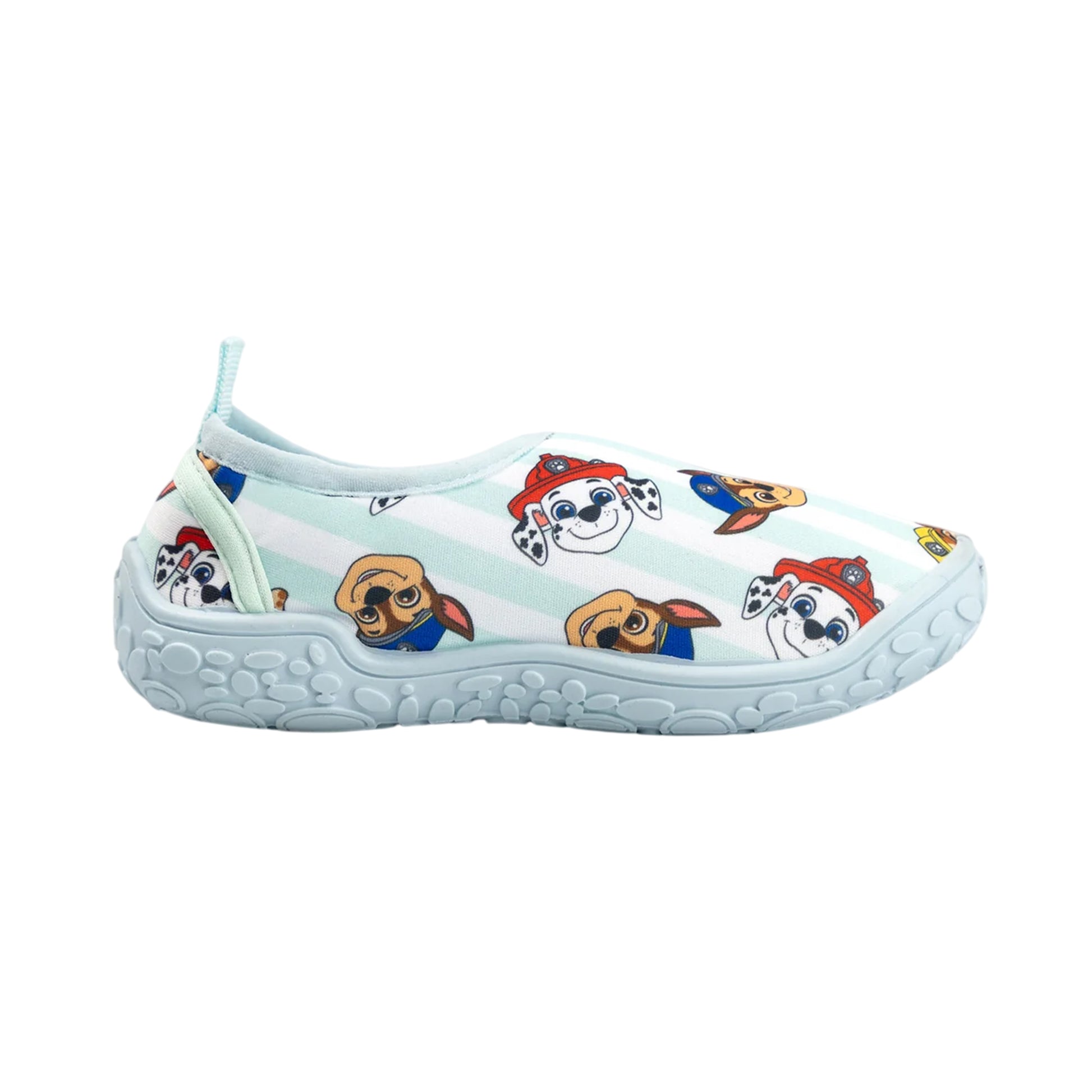 Blue - Back - Paw Patrol Boys Characters Stripes Water Shoes