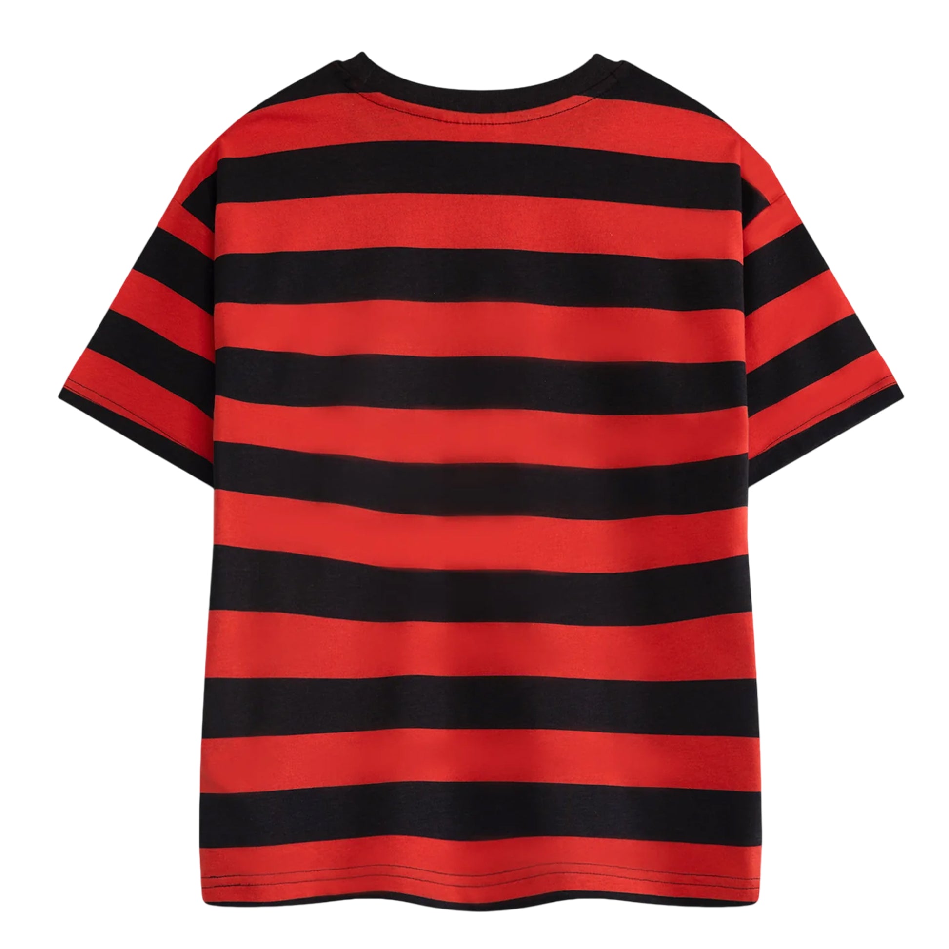 Red - Back - Beano Boys Dennis the Menace Short-Sleeved T-Shirt