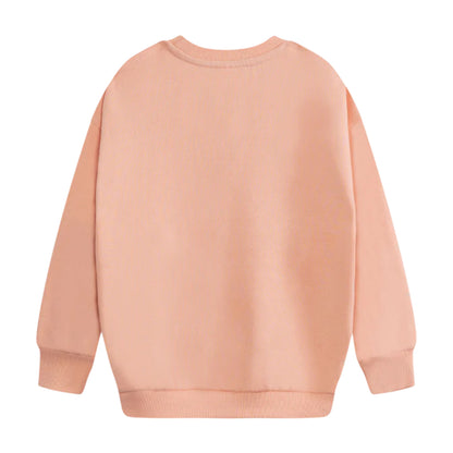 Multicoloured - Back - Moana Girls Sweatshirt & Jogging Bottoms Set