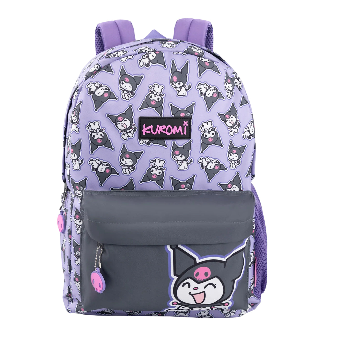 Purple - Front - Hello Kitty & Friends Girls Kuromi Backpack