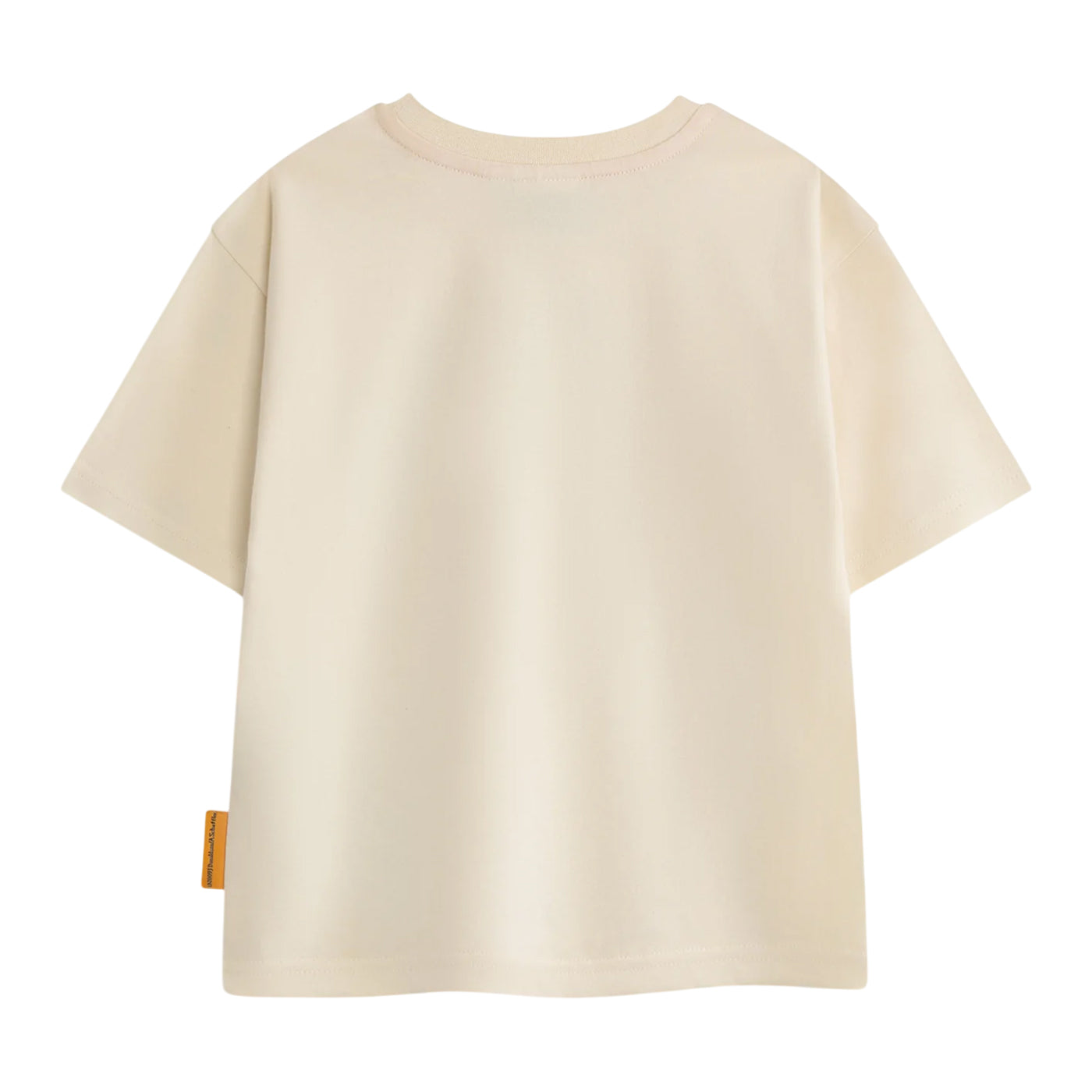Beige - Back - Tabby McTat Childrens-Kids Purrrr-fect Short-Sleeved T-Shirt