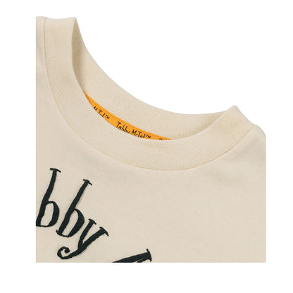 Beige - Lifestyle - Tabby McTat Childrens-Kids Purrrr-fect Short-Sleeved T-Shirt