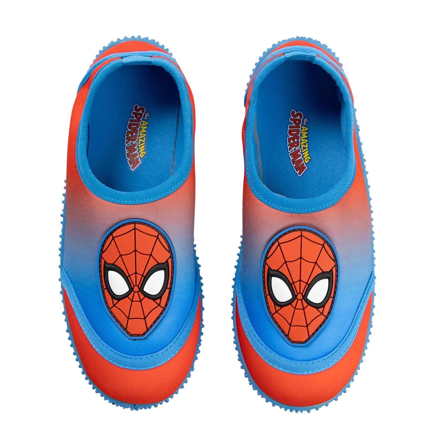 Red - Side - Spider-Man Boys Water Shoes