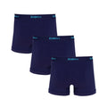 Midnight - Back - OddBalls Mens Plain Boxer Shorts (Pack Of 3)