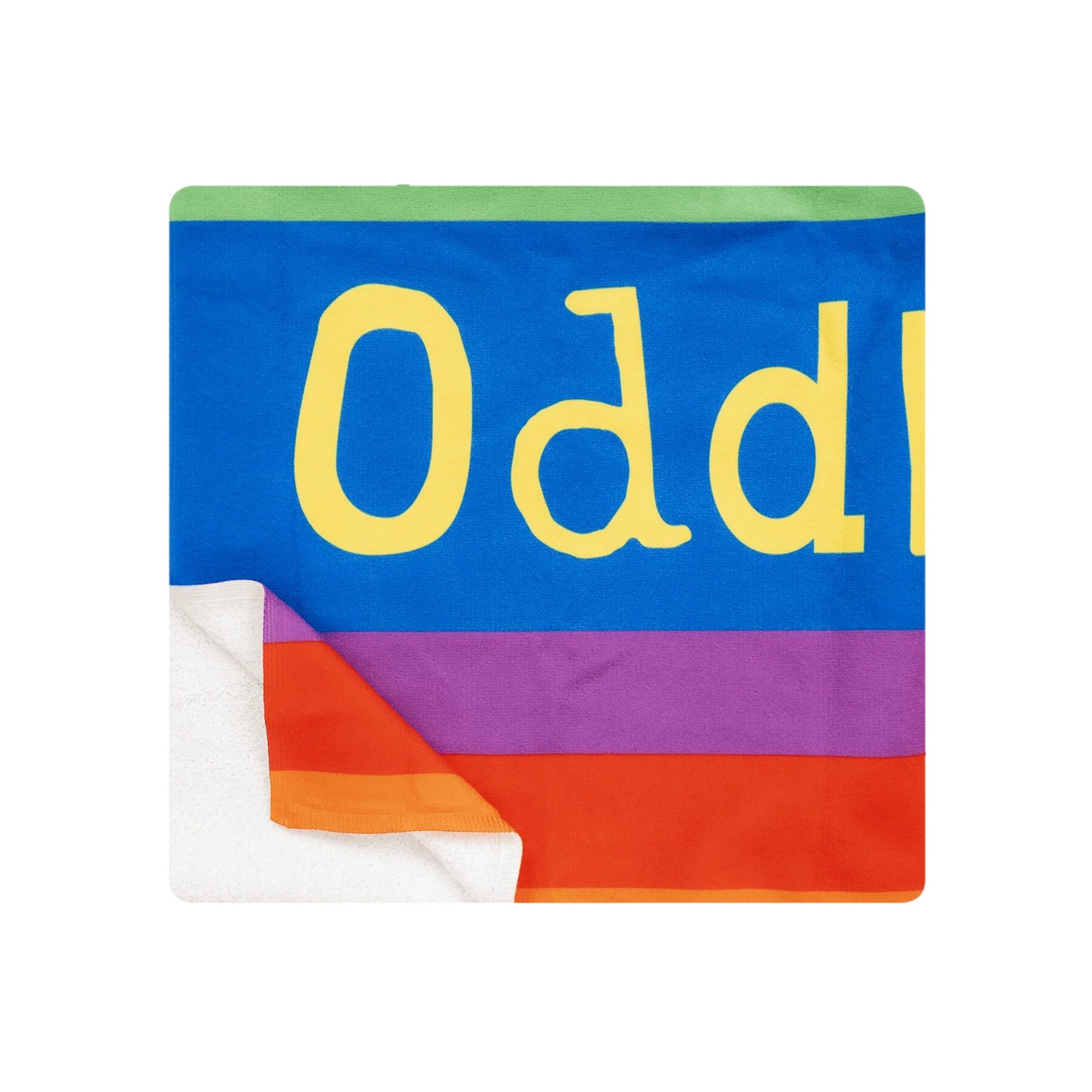 Multicoloured - Back - OddBalls Rainbow Beach Towel