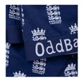 Blue-White - Side - OddBalls Womens-Ladies England Cricket Bralette