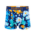 Blue - Front - OddBalls Mens Space Balls Spotted Boxer Shorts