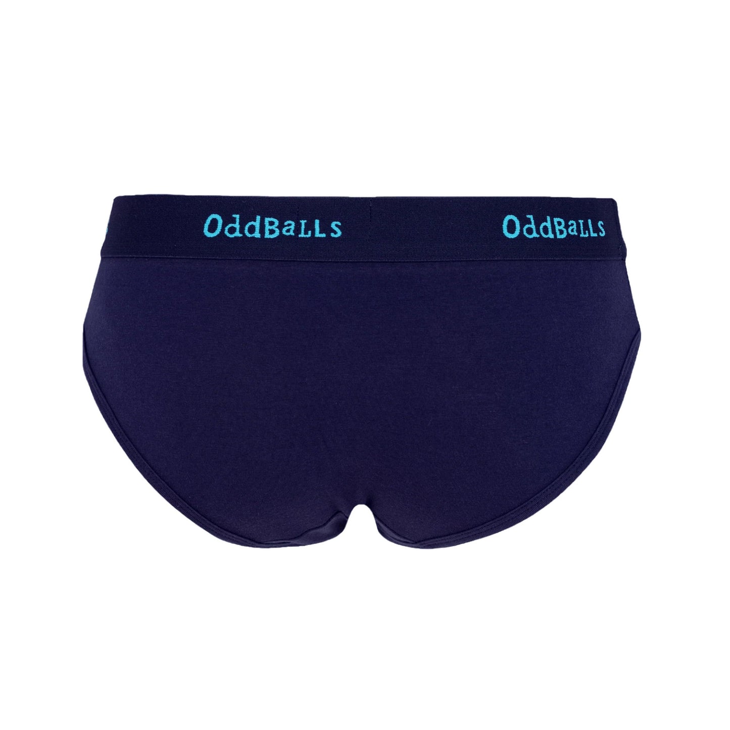 Midnight - Back - OddBalls Womens-Ladies Sweet Potatoes Briefs