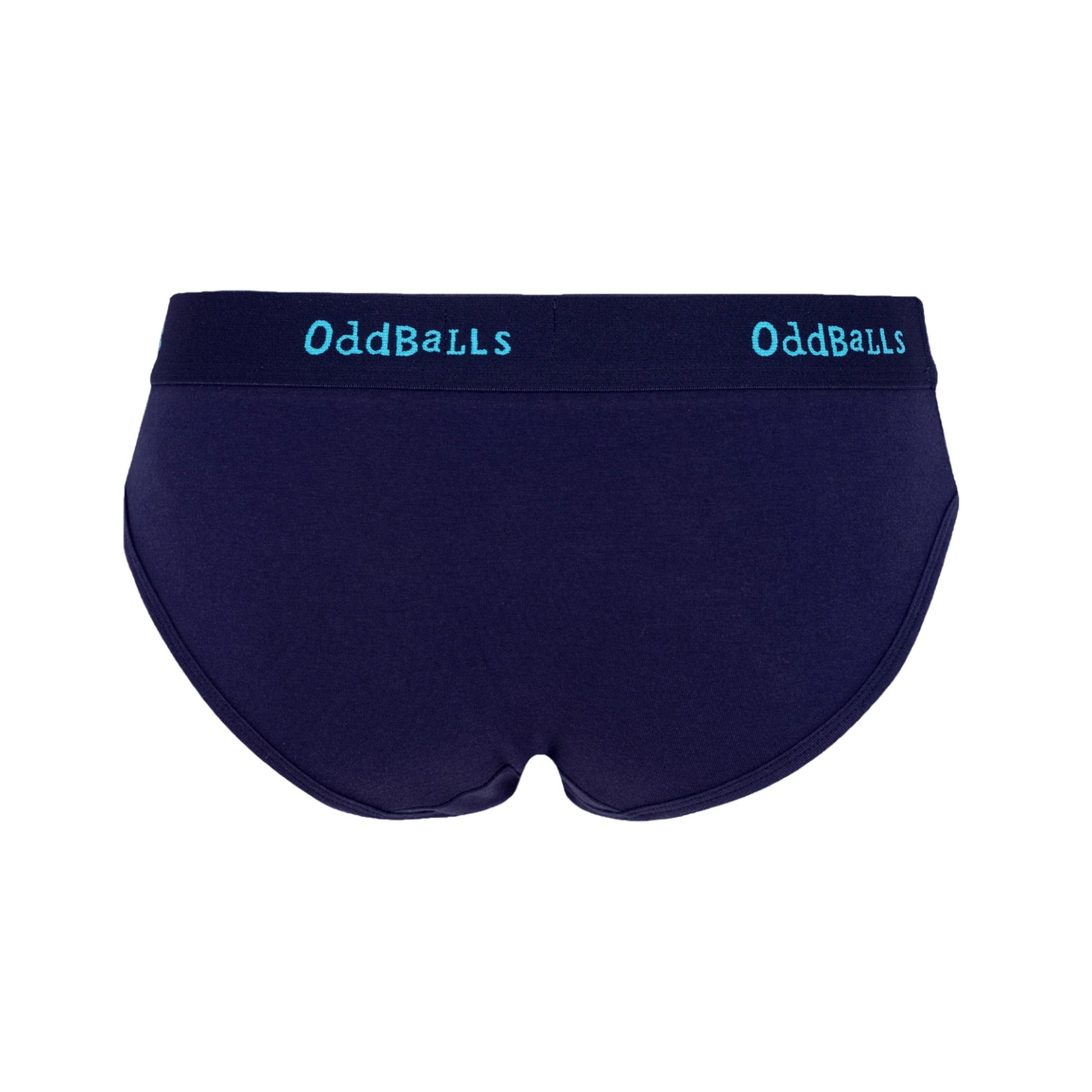 Midnight - Back - OddBalls Womens-Ladies Sweet Potatoes Briefs
