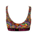 Multicoloured - Back - OddBalls Womens-Ladies Enchanted Bralette