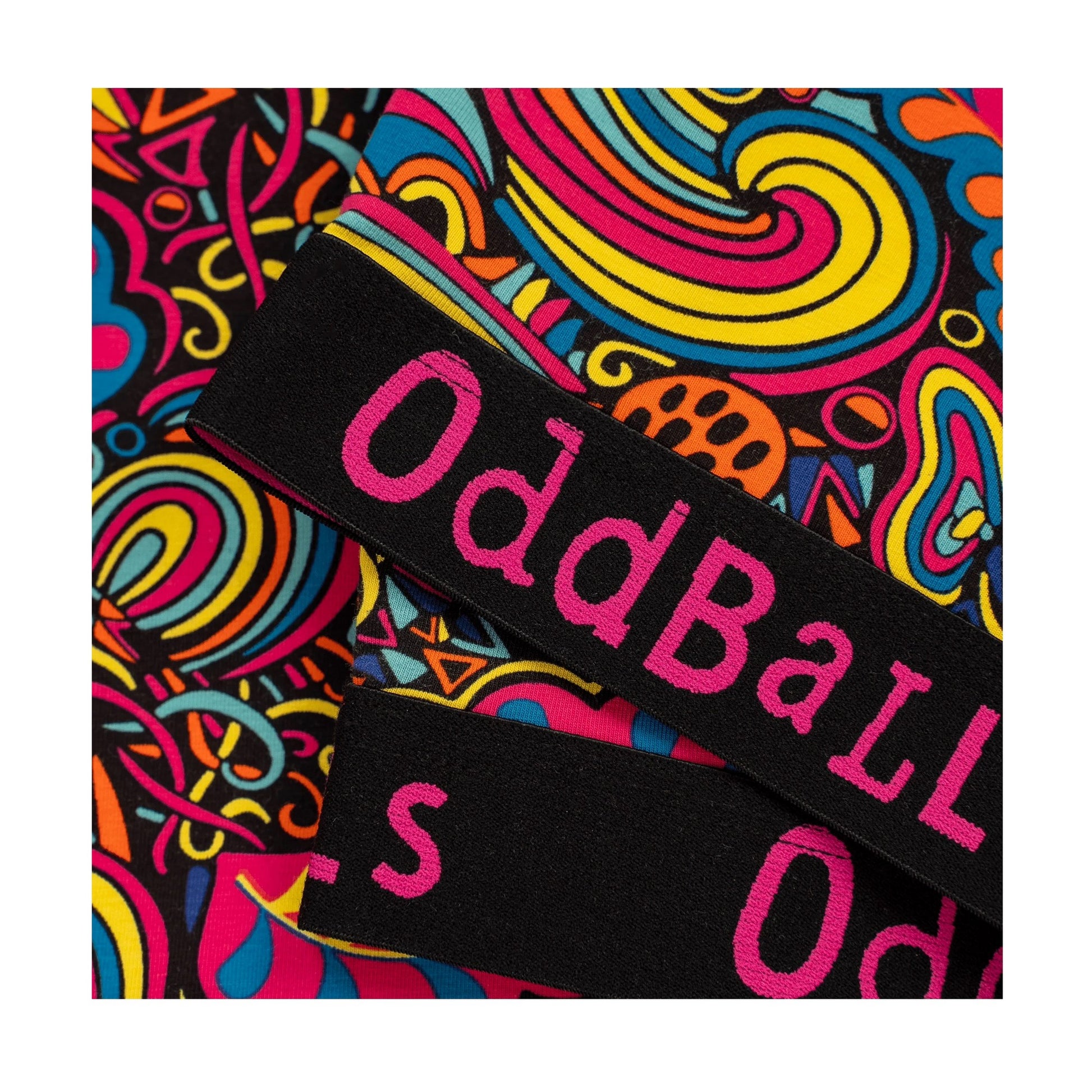 Multicoloured - Side - OddBalls Womens-Ladies Enchanted Bralette