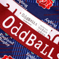 Blue-Red - Side - OddBalls Mens Alternate England Rugby Boxer Shorts