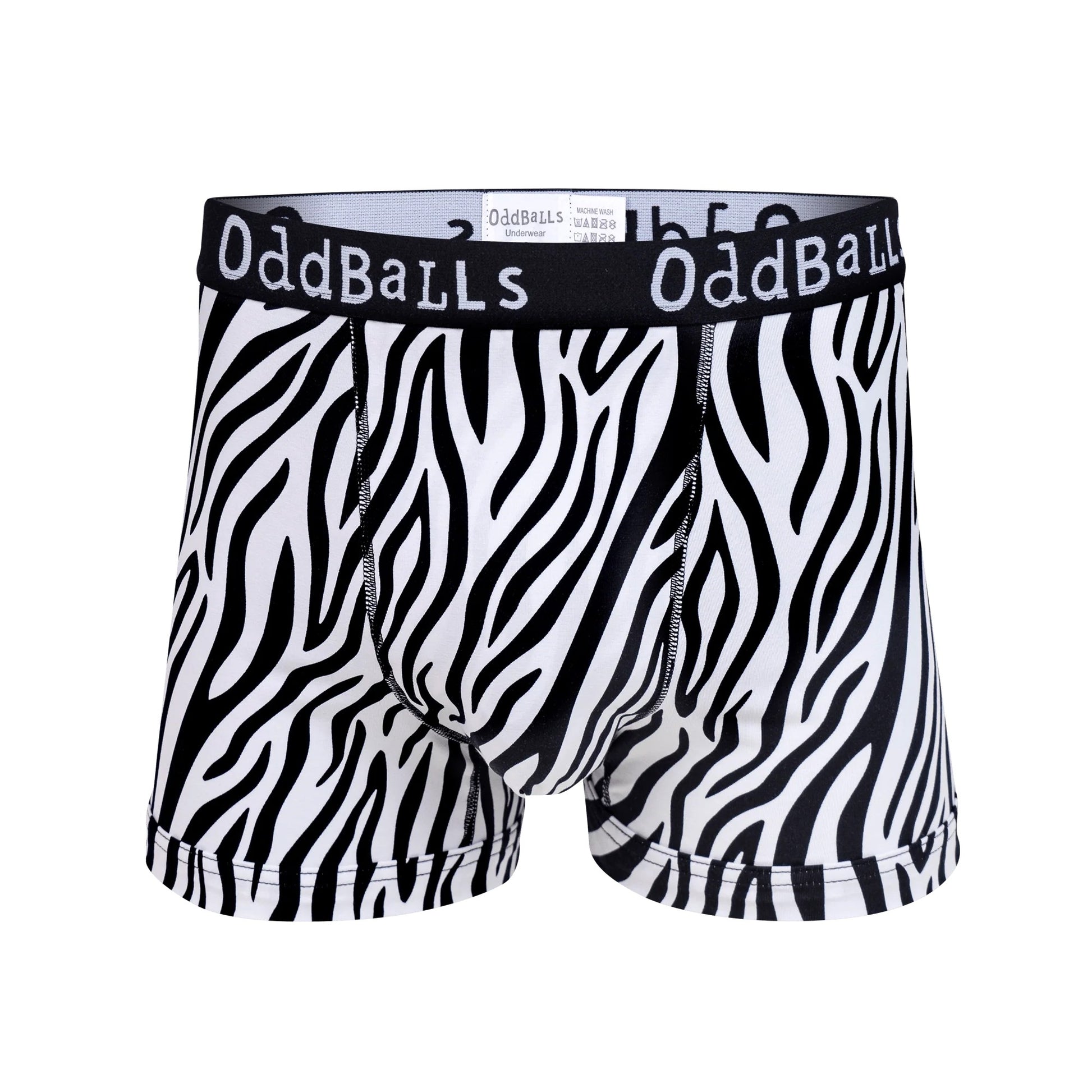Multicoloured - Side - OddBalls Mens Animal Print Boxer Shorts (Pack of 3)
