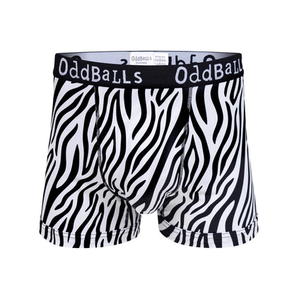 Multicoloured - Side - OddBalls Mens Animal Print Boxer Shorts (Pack of 3)