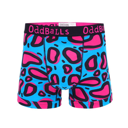 Multicoloured - Back - OddBalls Mens Favs Boxer Shorts (Pack of 4)