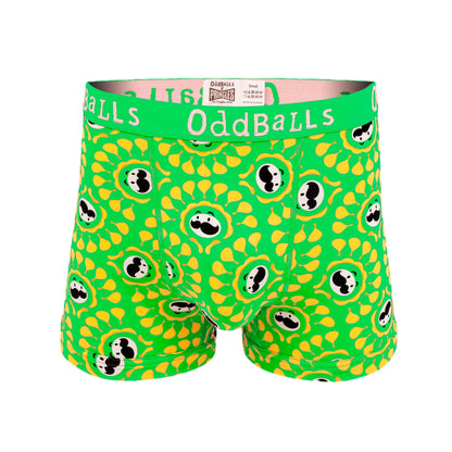Green-Yellow - Front - OddBalls Mens Sour Cream Pringles Boxer Shorts