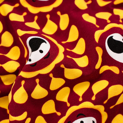 Red-Yellow - Lifestyle - OddBalls Womens-Ladies BBQ Pringles Bralette