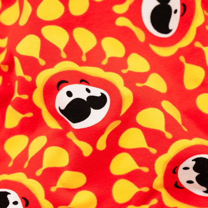 Orange-Yellow - Side - OddBalls Mens Original Pringles Boxer Shorts
