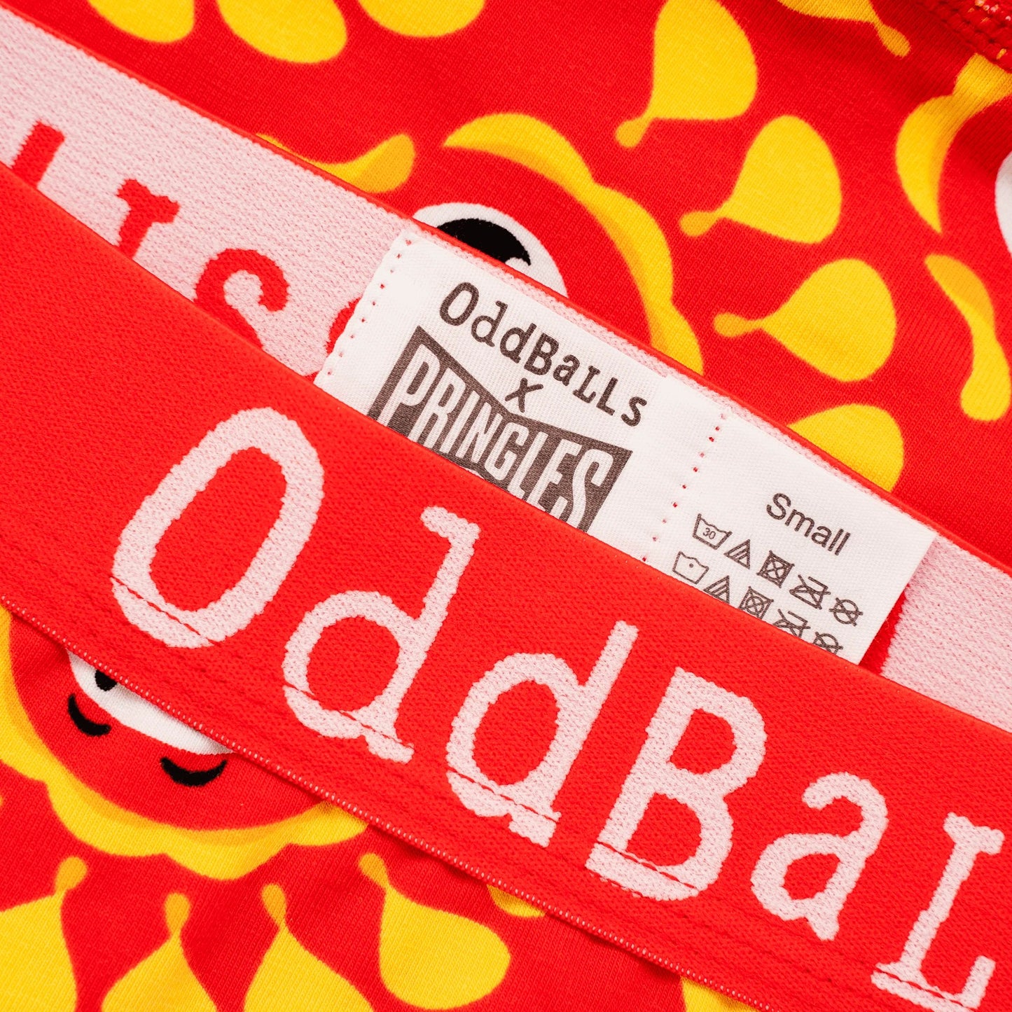 Orange-Yellow - Lifestyle - OddBalls Womens-Ladies Original Pringles Briefs