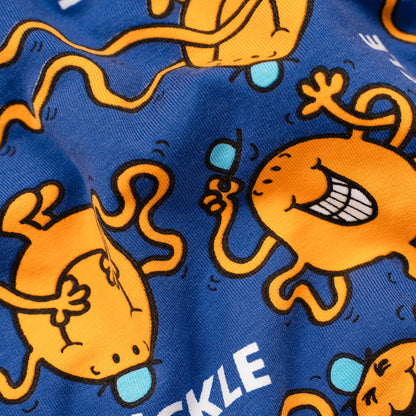 Blue-Orange - Lifestyle - OddBalls Mens Mr Tickle Mr Men Boxer Shorts