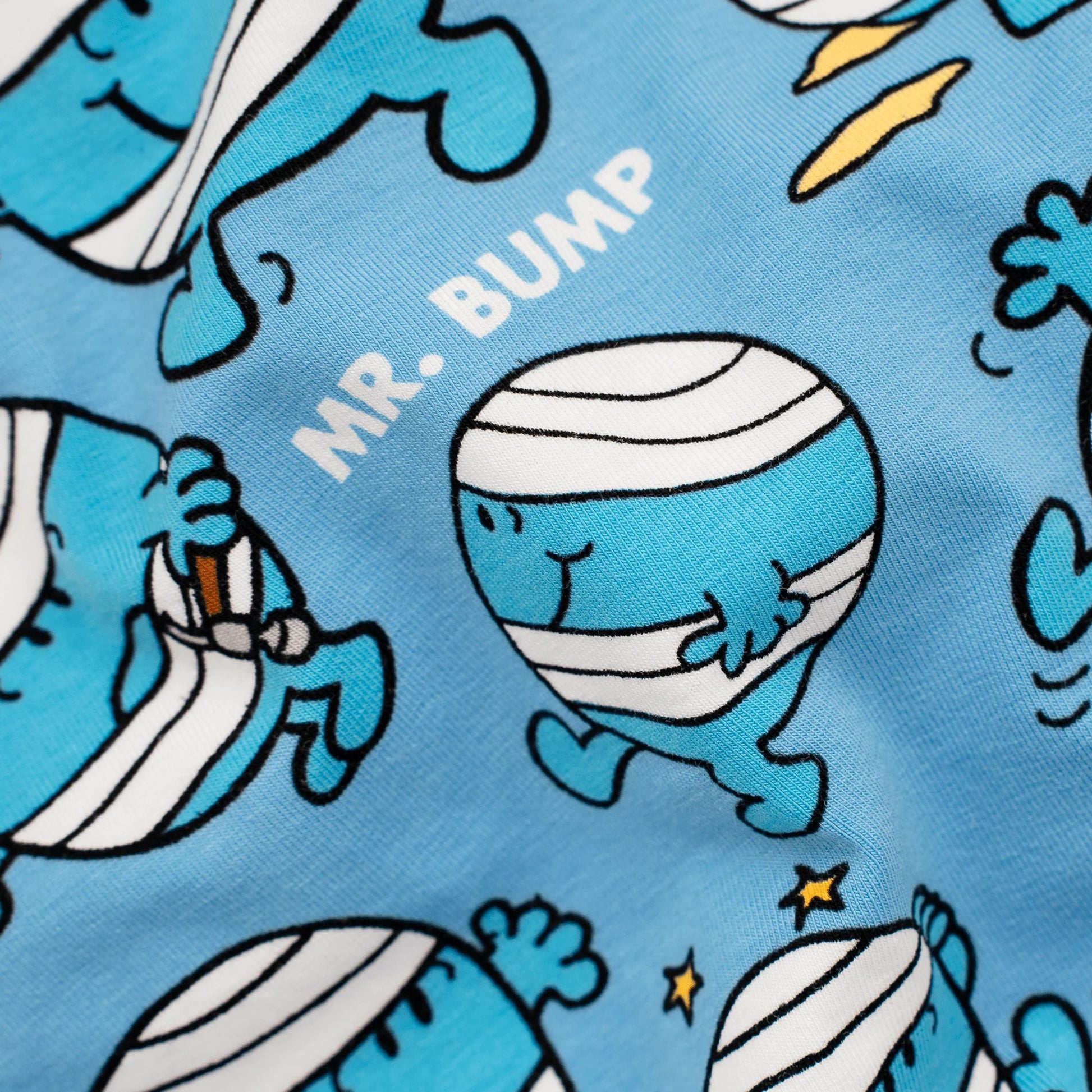 Multicoloured - Side - OddBalls Mens Mr Bump Mr Men Boxer Shorts