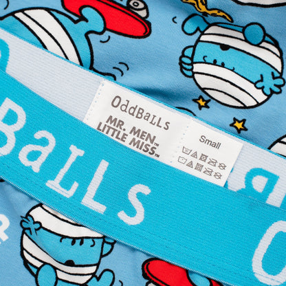 Multicoloured - Lifestyle - OddBalls Mens Mr Bump Mr Men Boxer Shorts
