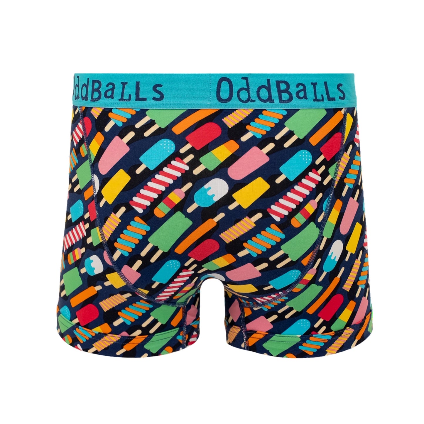 Multicoloured - Back - OddBalls Mens Ice Lolly Boxer Shorts