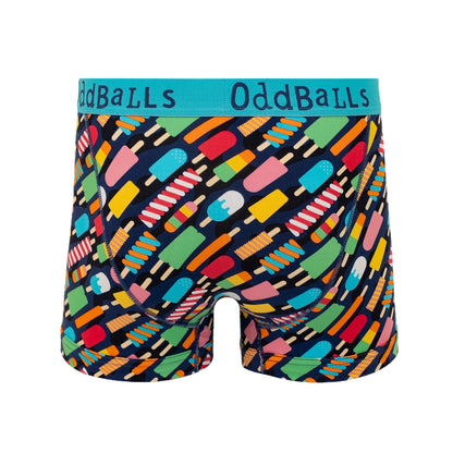 Multicoloured - Back - OddBalls Mens Ice Lolly Boxer Shorts
