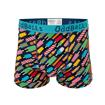 Multicoloured - Front - OddBalls Mens Ice Lolly Boxer Shorts
