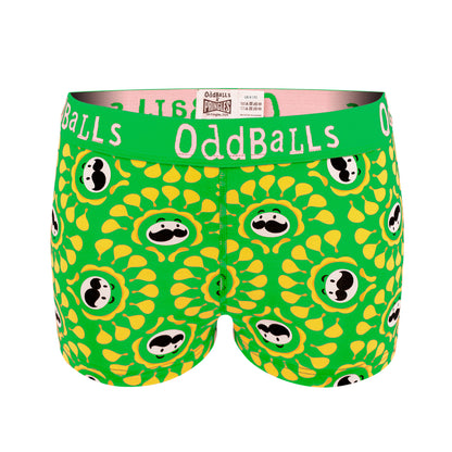 Green-Yellow - Front - OddBalls Womens-Ladies Sour Cream Pringles Boxer Shorts