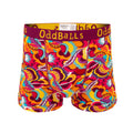 Multicoloured - Front - OddBalls Mens Festival Boxer Shorts