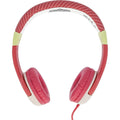 Pink-Yellow - Side - Animal Crossing Childrens-Kids Isabelle On-Ear Headphones
